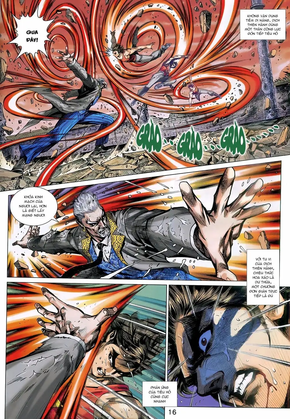 Truyện Tranh Tân Tác Long Hổ Môn trang 4