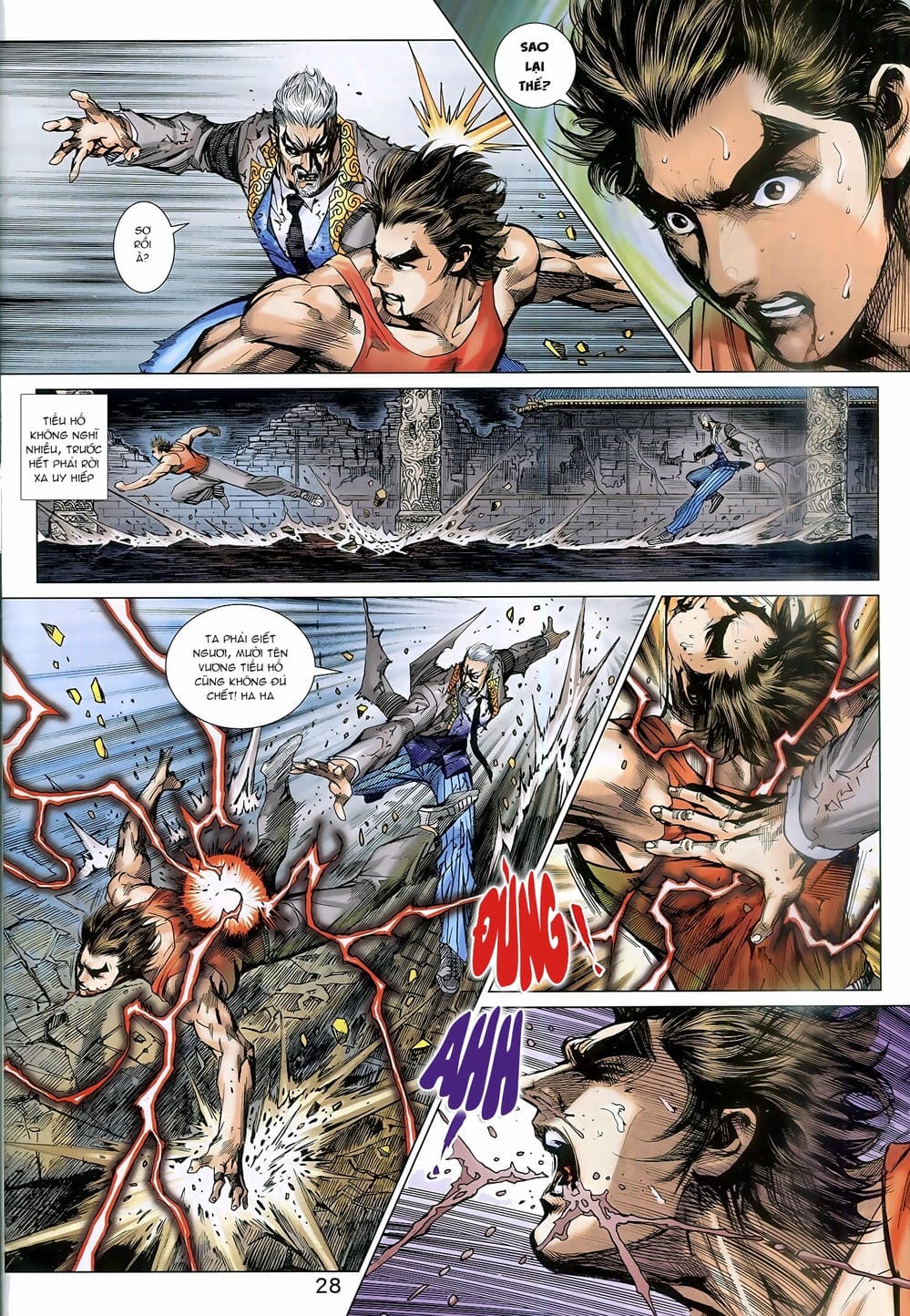 Truyện Tranh Tân Tác Long Hổ Môn trang 4
