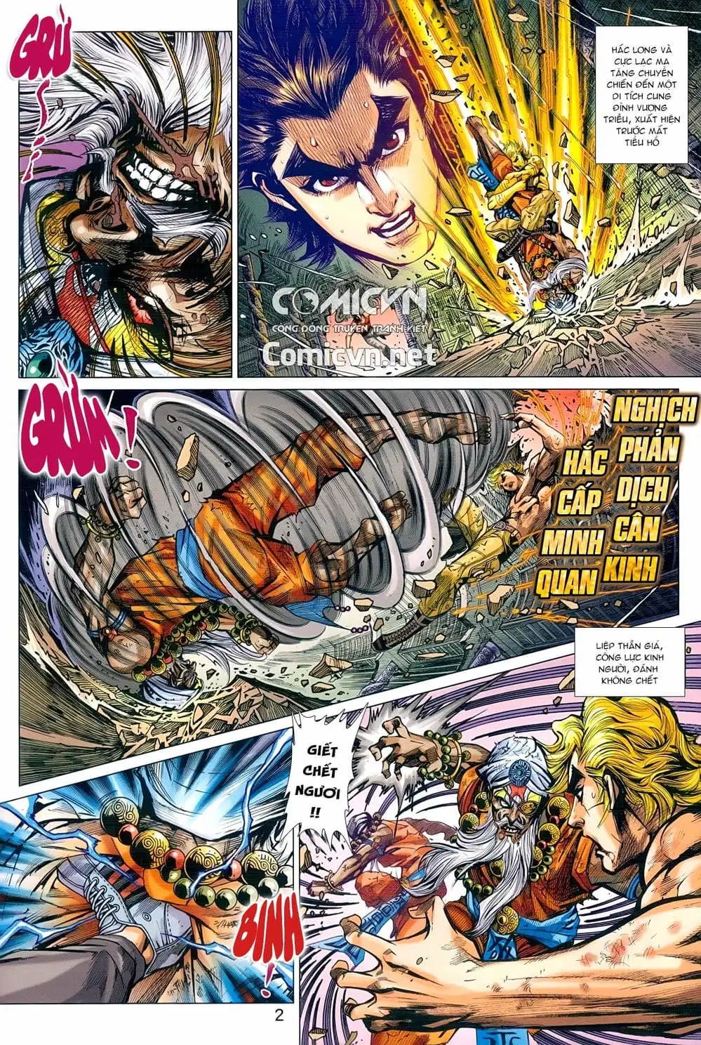 Truyện Tranh Tân Tác Long Hổ Môn trang 4