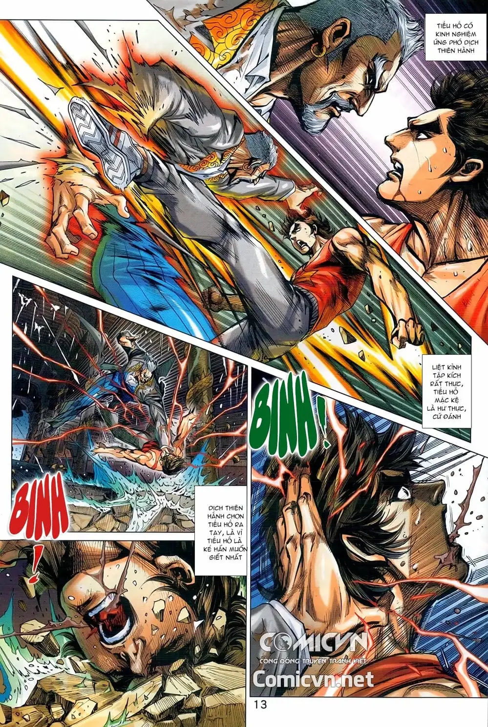 Truyện Tranh Tân Tác Long Hổ Môn trang 4