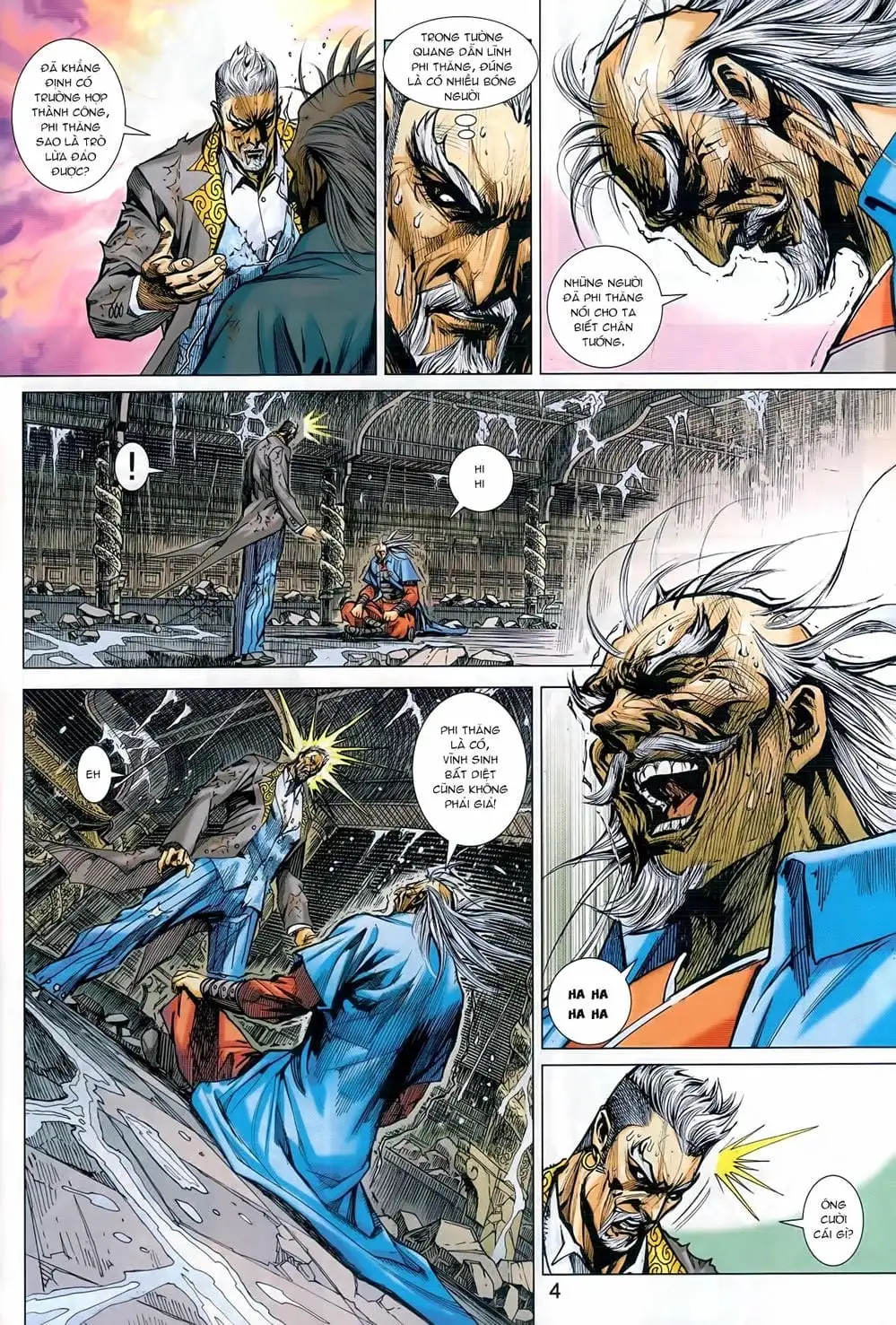 Truyện Tranh Tân Tác Long Hổ Môn trang 4