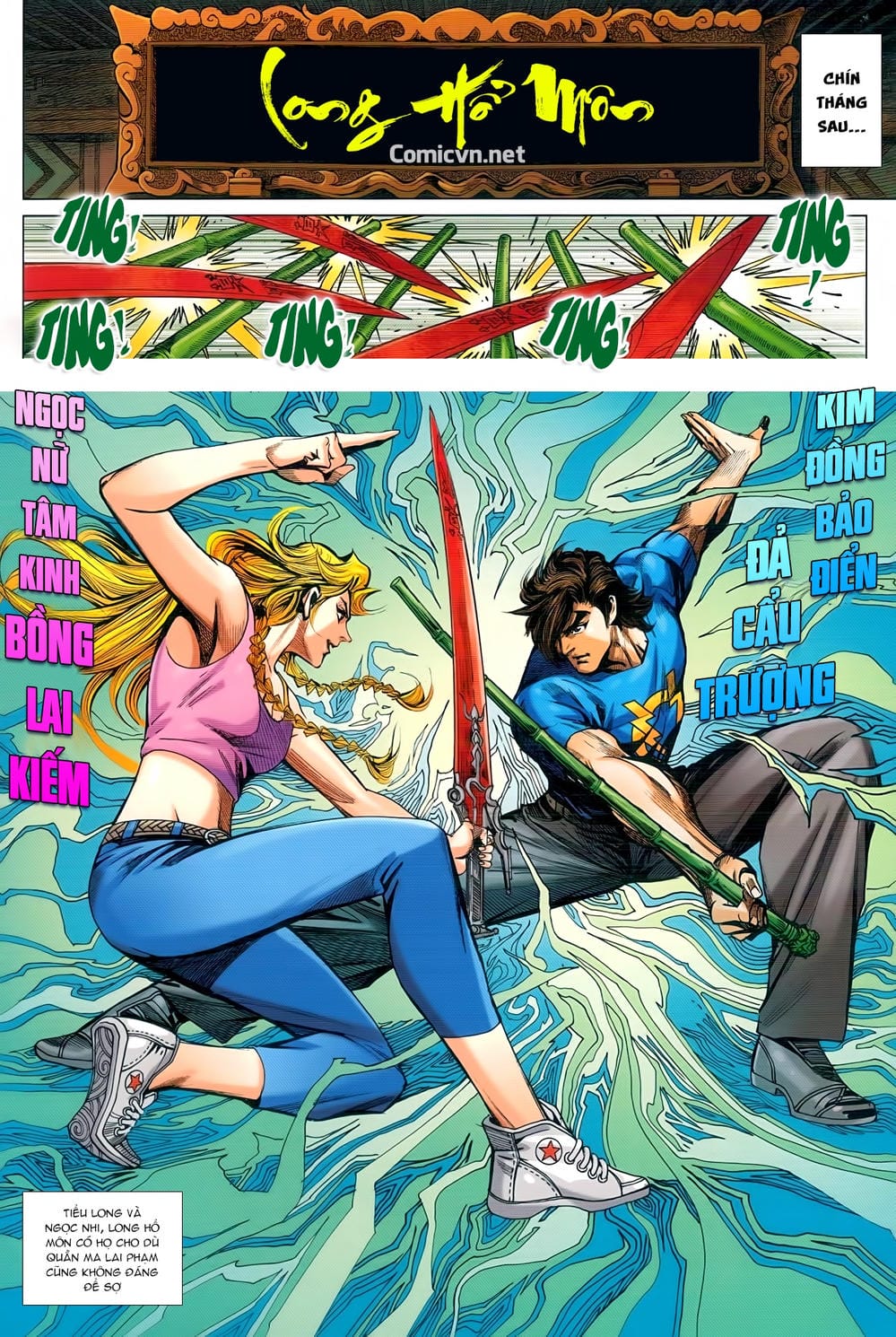 Truyện Tranh Tân Tác Long Hổ Môn trang 4