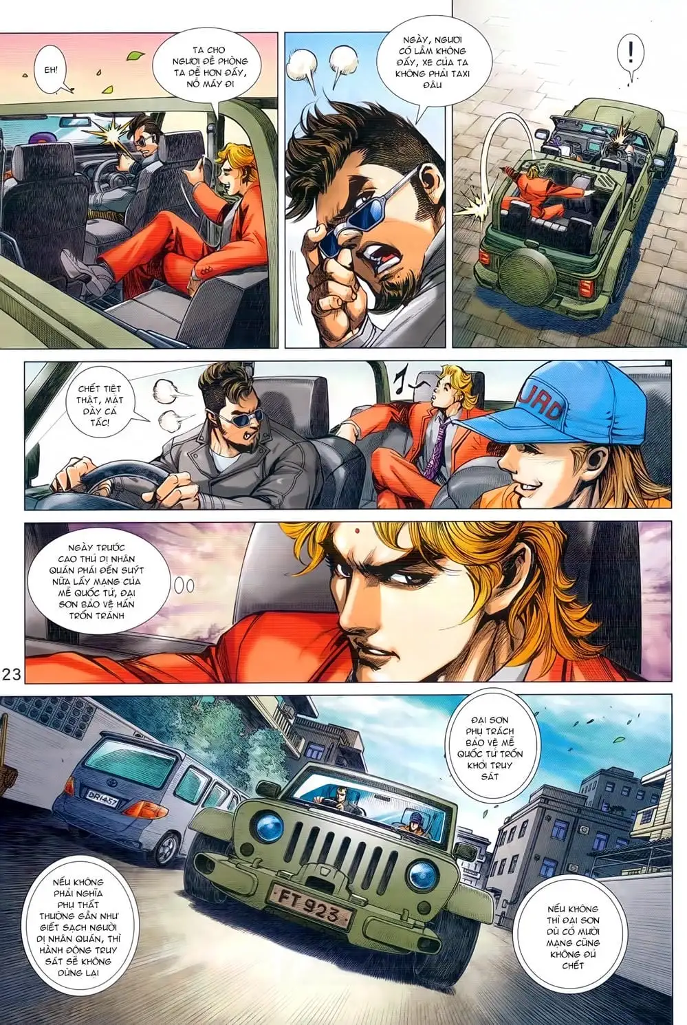 Truyện Tranh Tân Tác Long Hổ Môn trang 4