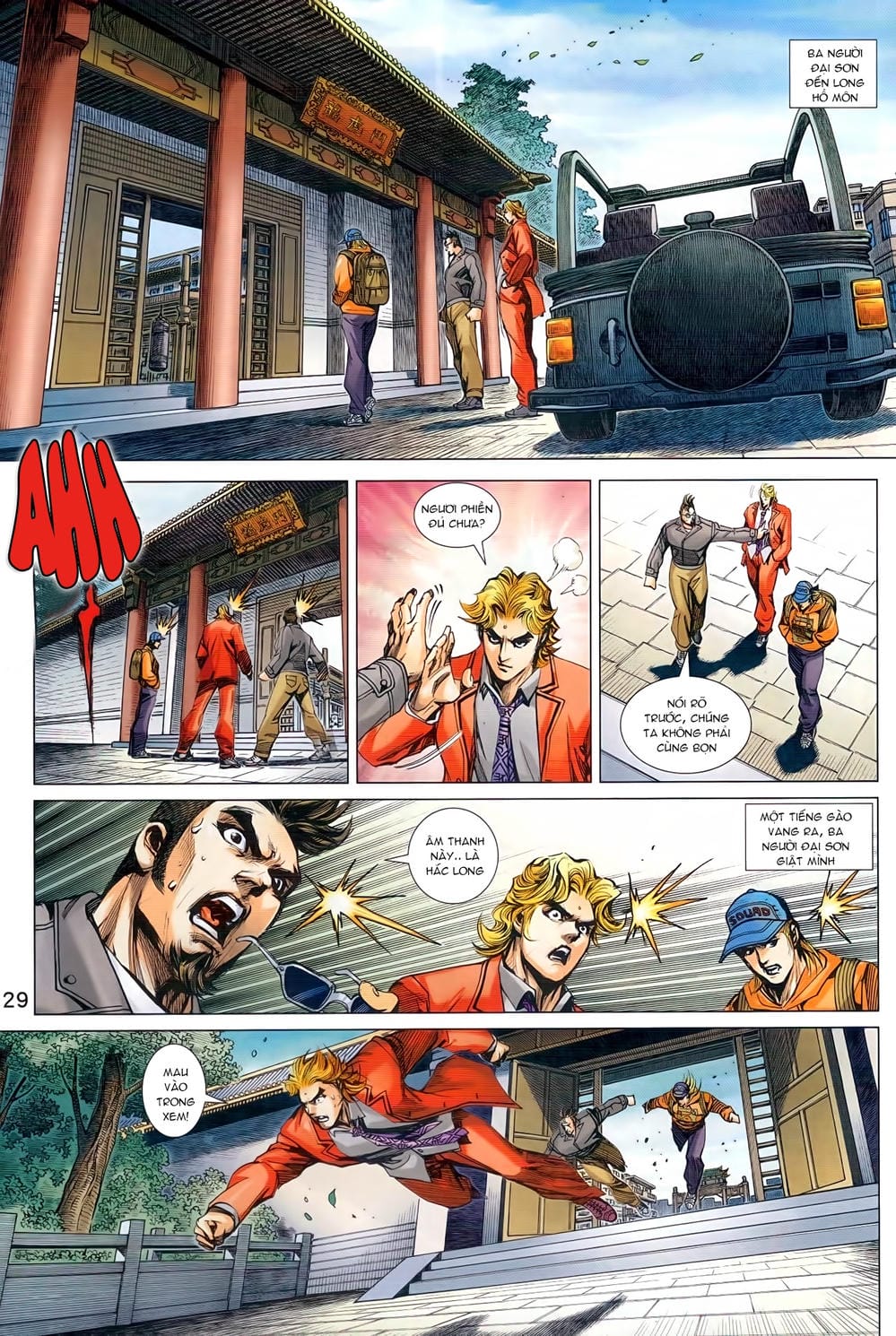 Truyện Tranh Tân Tác Long Hổ Môn trang 4