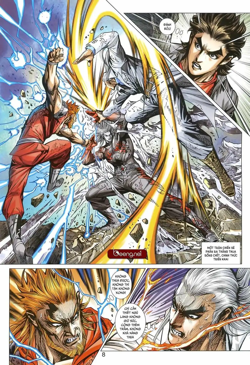 Truyện Tranh Tân Tác Long Hổ Môn trang 4