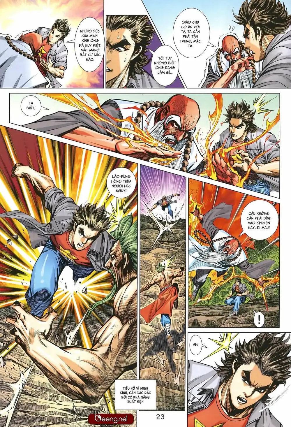 Truyện Tranh Tân Tác Long Hổ Môn trang 4