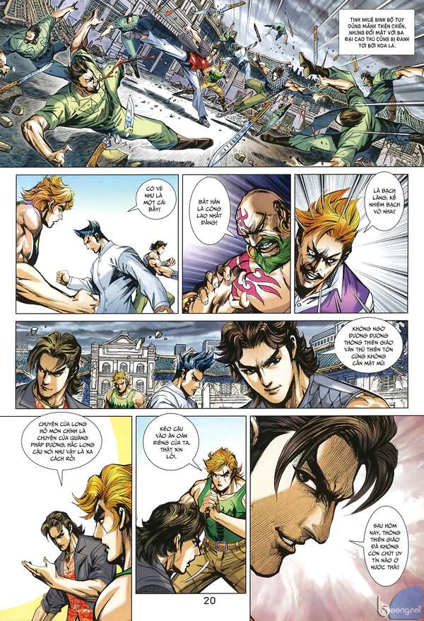 Truyện Tranh Tân Tác Long Hổ Môn trang 4