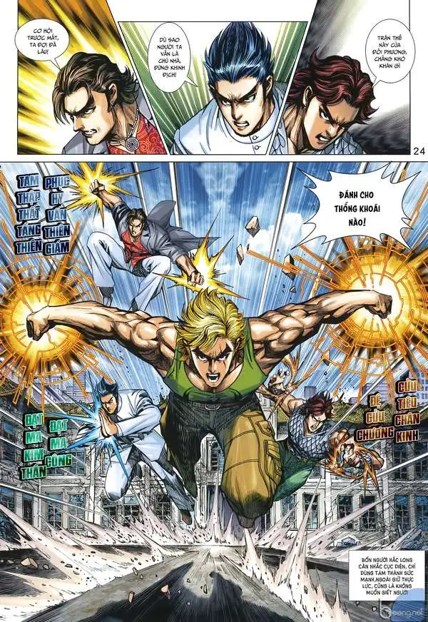 Truyện Tranh Tân Tác Long Hổ Môn trang 4