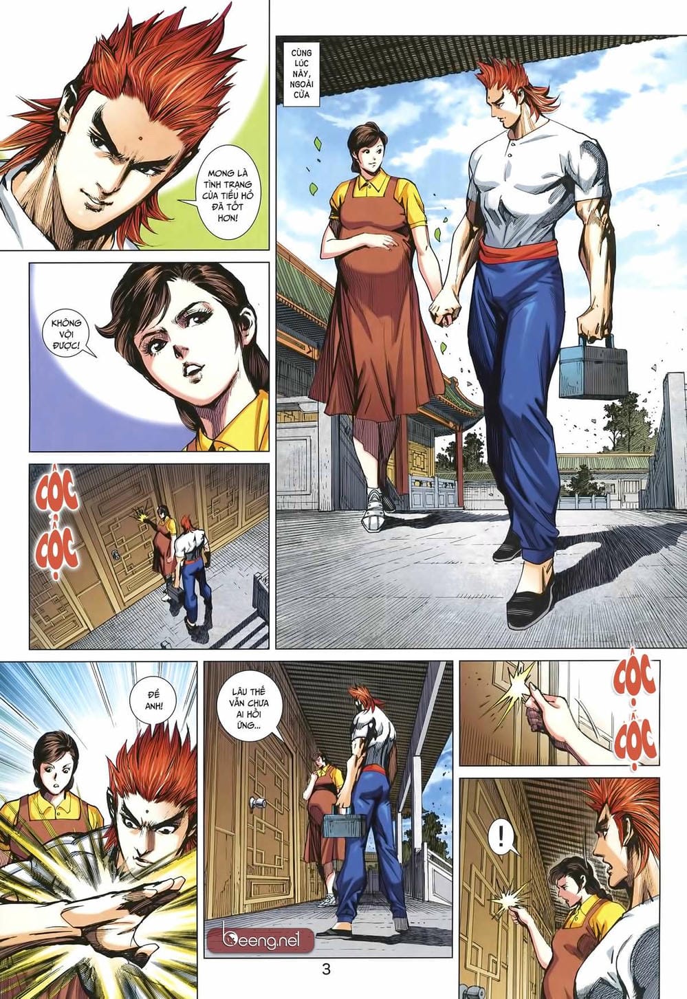 Truyện Tranh Tân Tác Long Hổ Môn trang 4