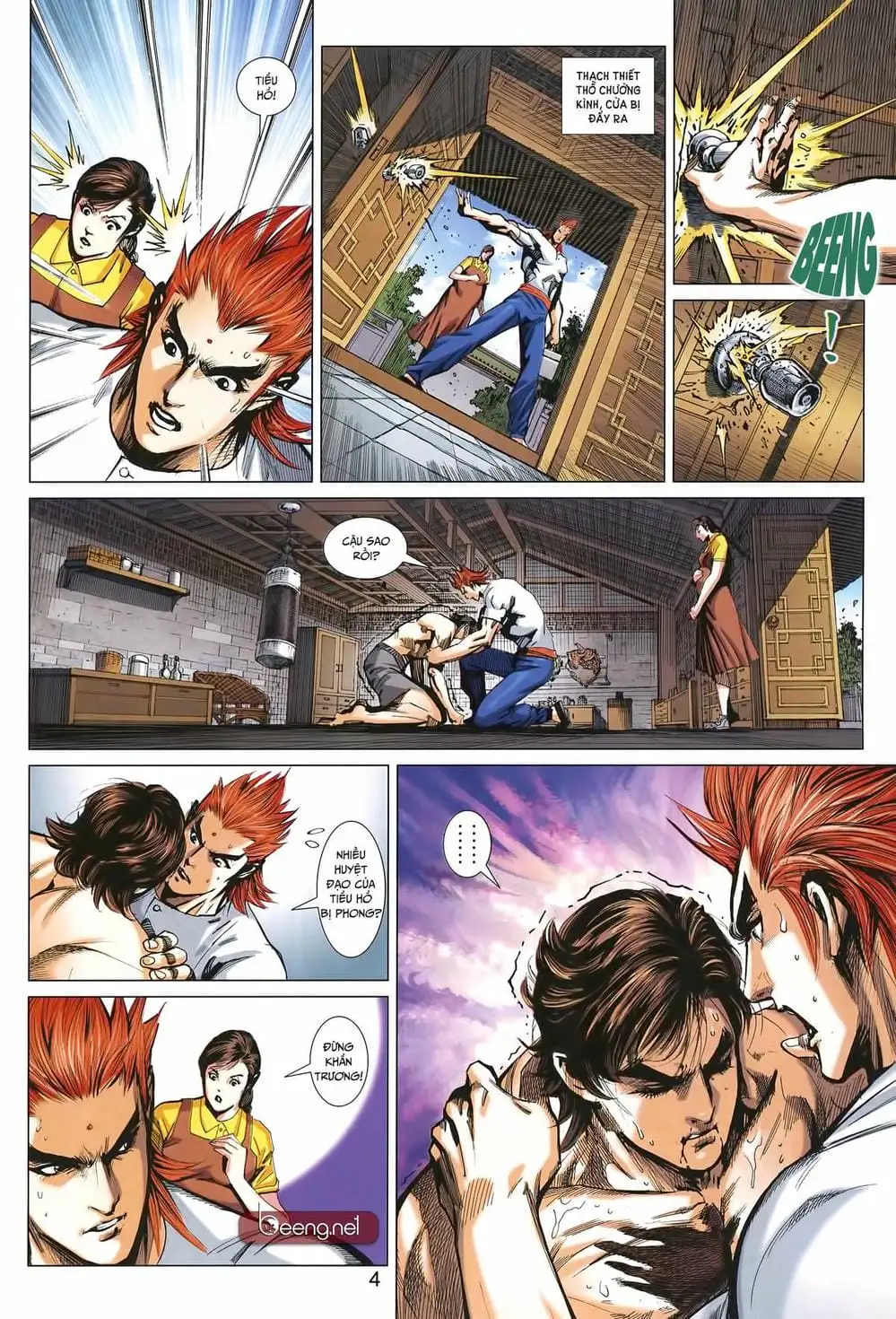 Truyện Tranh Tân Tác Long Hổ Môn trang 4