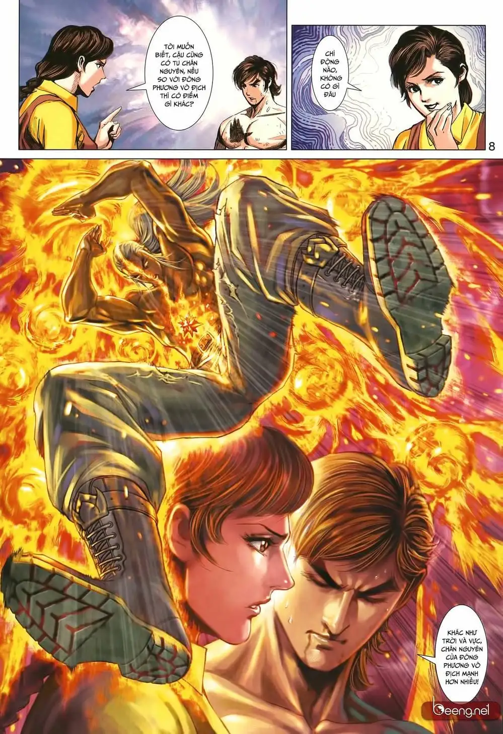 Truyện Tranh Tân Tác Long Hổ Môn trang 4