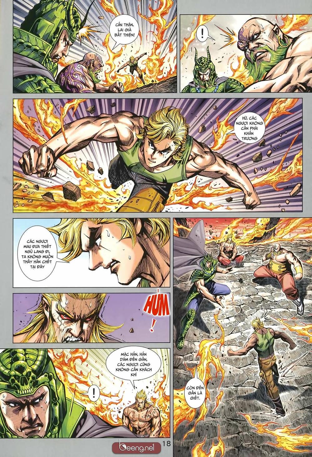 Truyện Tranh Tân Tác Long Hổ Môn trang 4