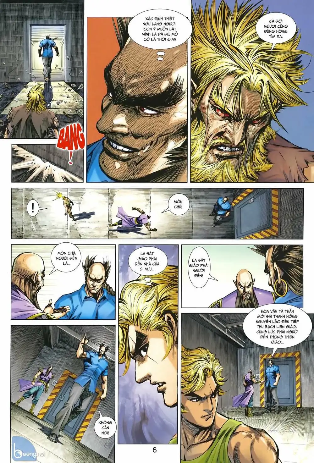 Truyện Tranh Tân Tác Long Hổ Môn trang 4