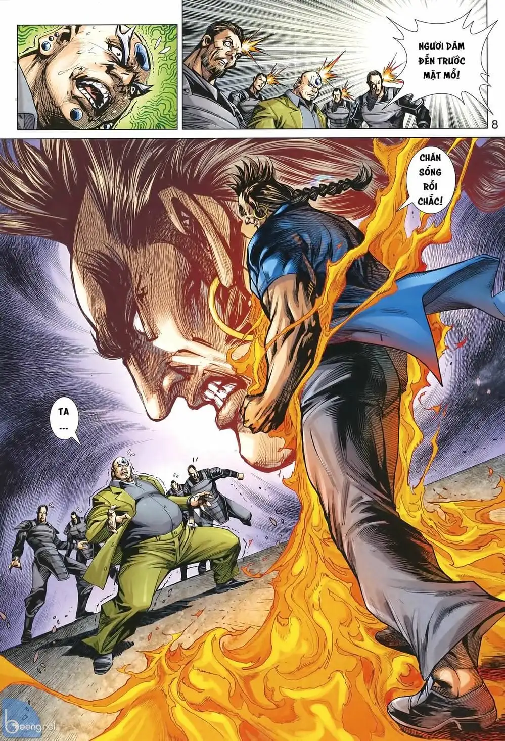 Truyện Tranh Tân Tác Long Hổ Môn trang 4