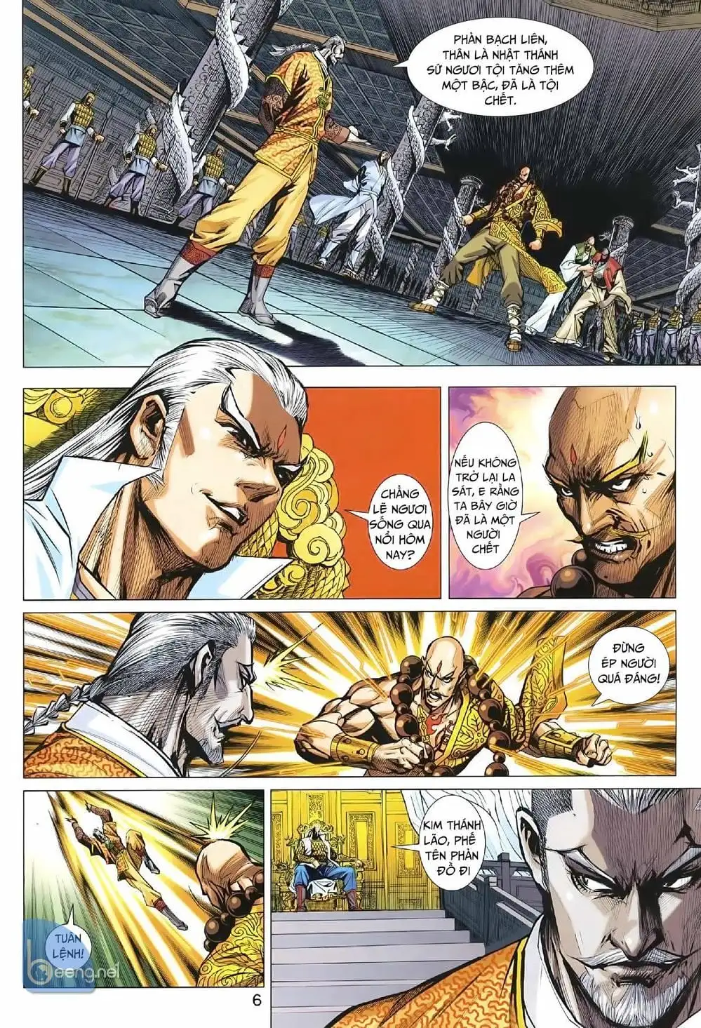 Truyện Tranh Tân Tác Long Hổ Môn trang 4