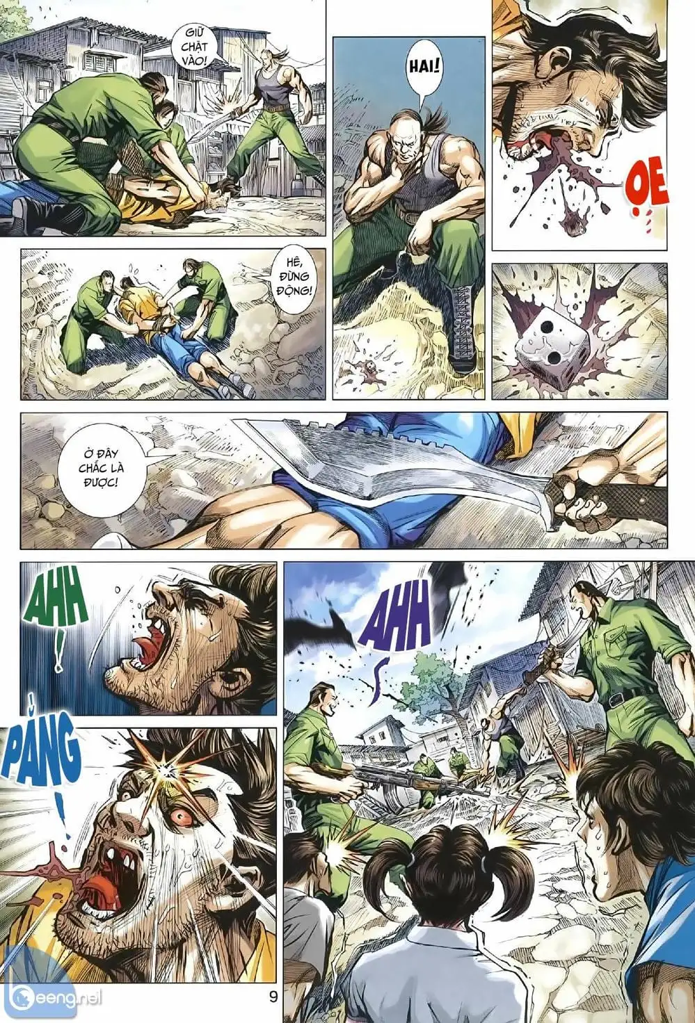 Truyện Tranh Tân Tác Long Hổ Môn trang 4