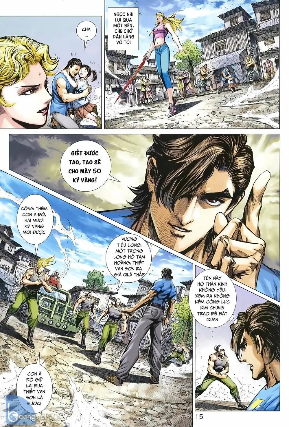 Truyện Tranh Tân Tác Long Hổ Môn trang 4