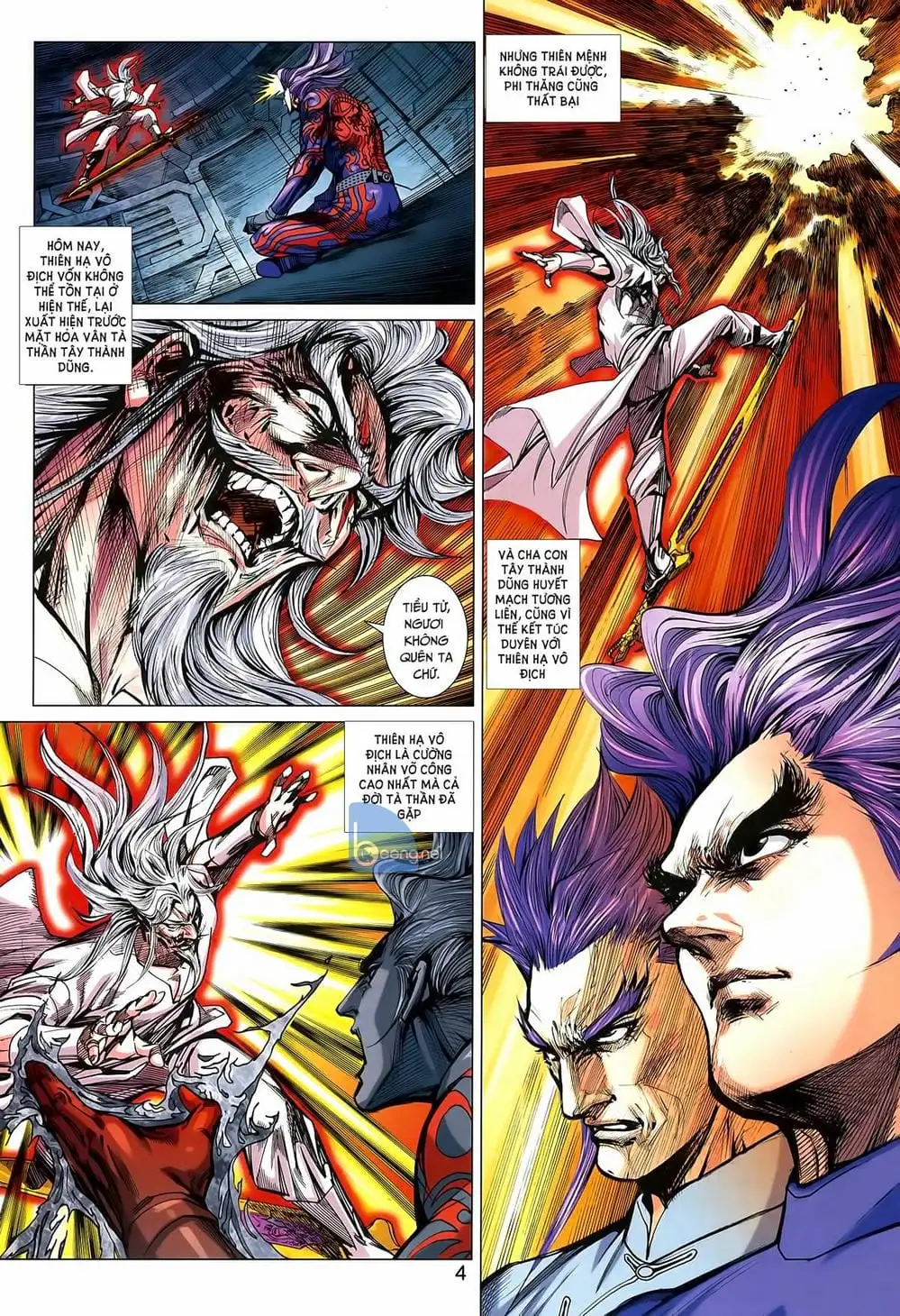 Truyện Tranh Tân Tác Long Hổ Môn trang 4