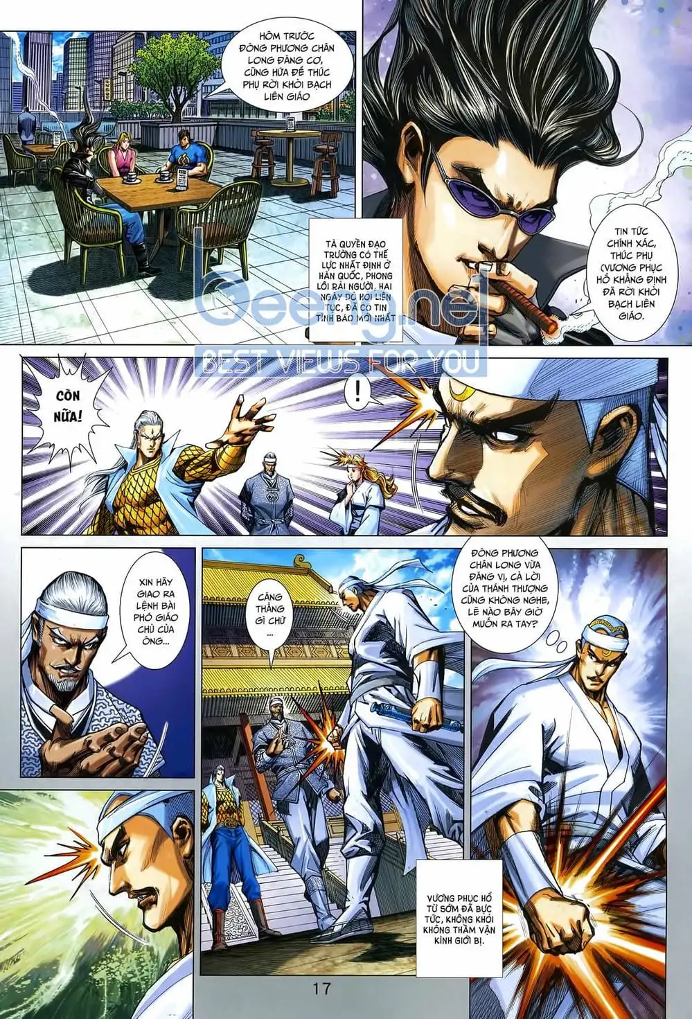 Truyện Tranh Tân Tác Long Hổ Môn trang 4