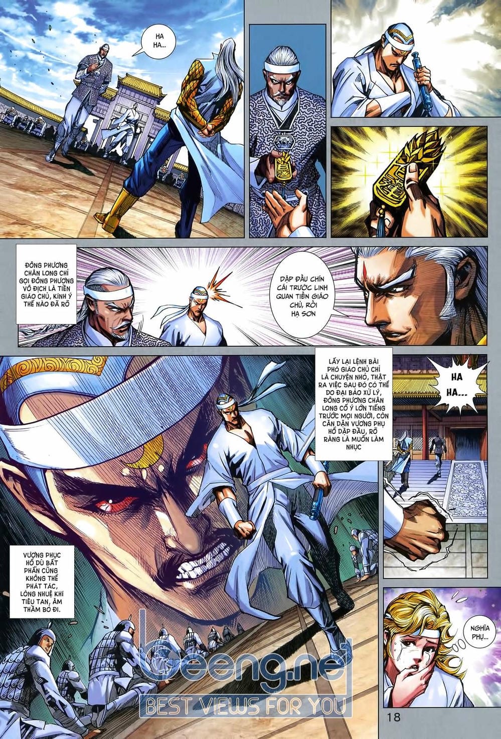 Truyện Tranh Tân Tác Long Hổ Môn trang 4
