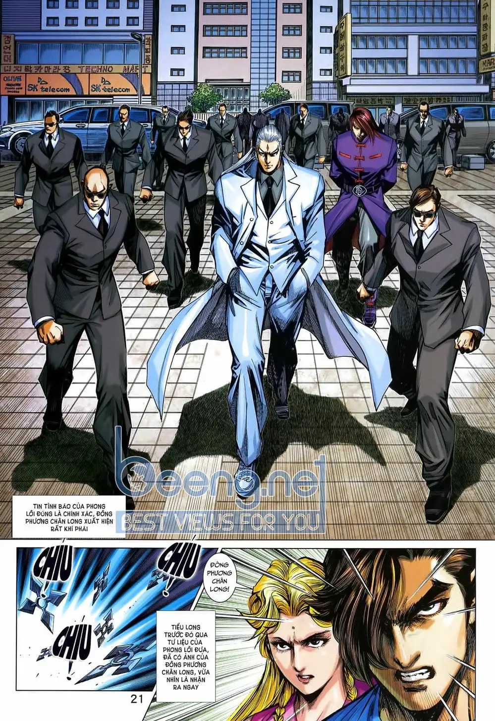 Truyện Tranh Tân Tác Long Hổ Môn trang 4