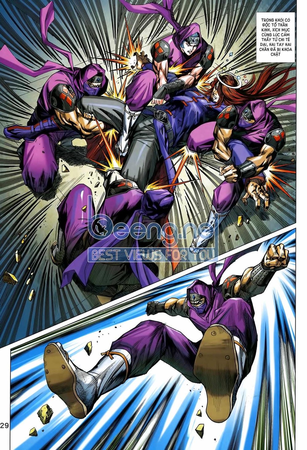 Truyện Tranh Tân Tác Long Hổ Môn trang 4