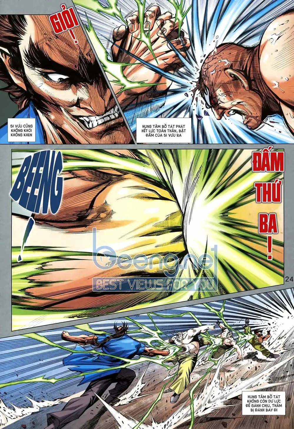 Truyện Tranh Tân Tác Long Hổ Môn trang 4