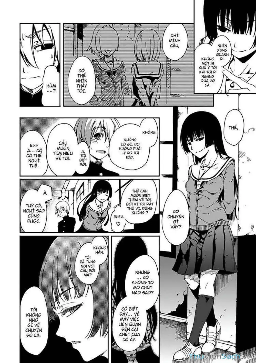 Truyện Tranh Hội Chứng Mất Trí Nhớ Của Thiếu Nữ Hoàng Hôn trang 7