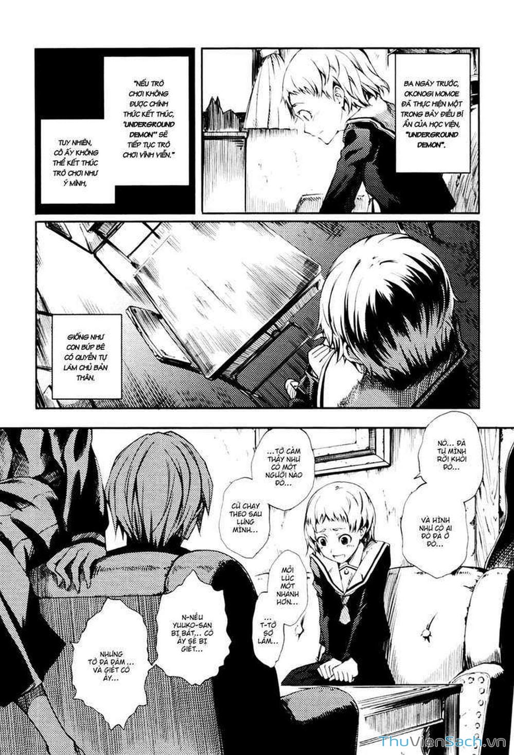 Truyện Tranh Hội Chứng Mất Trí Nhớ Của Thiếu Nữ Hoàng Hôn trang 7