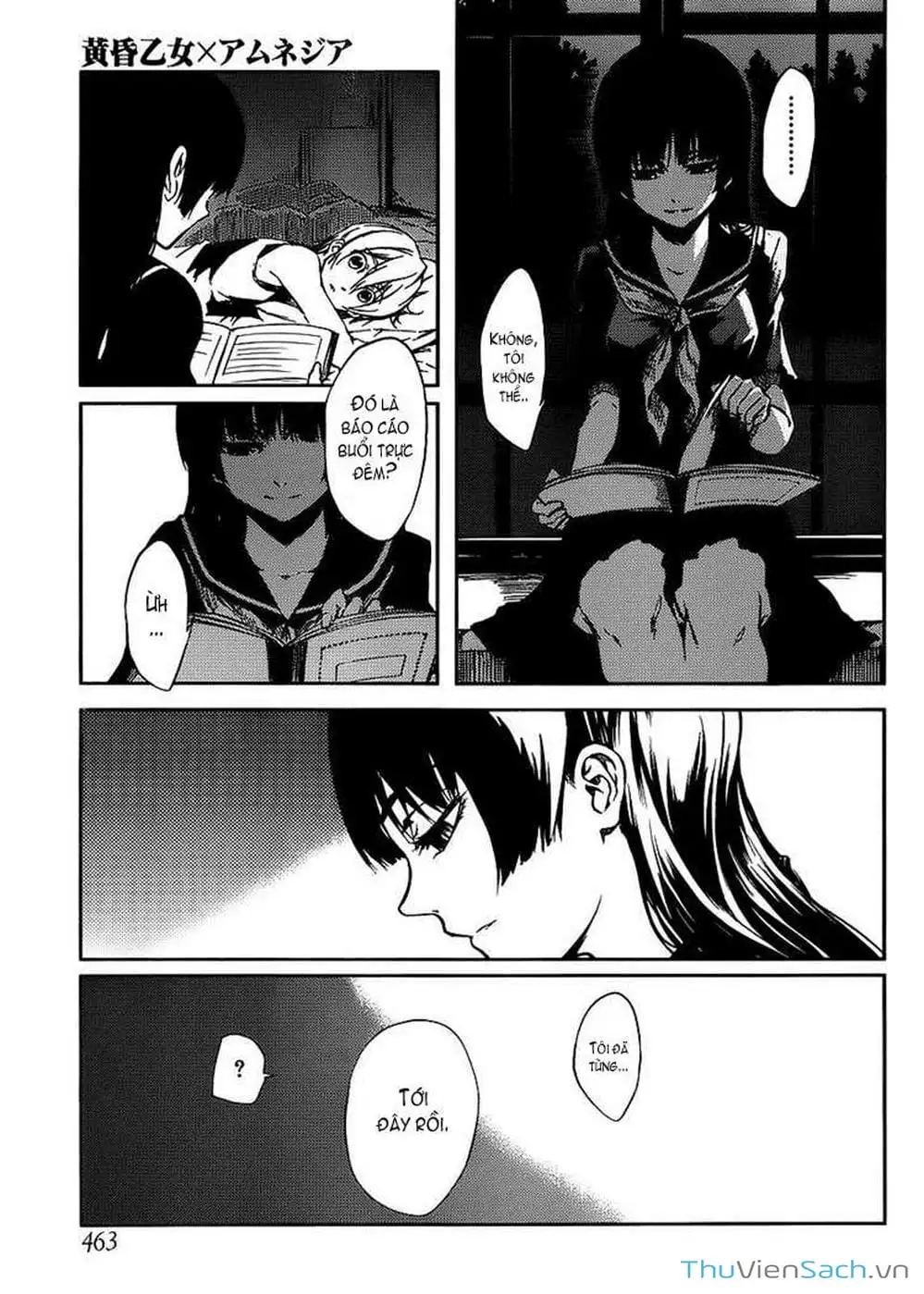 Truyện Tranh Hội Chứng Mất Trí Nhớ Của Thiếu Nữ Hoàng Hôn trang 7