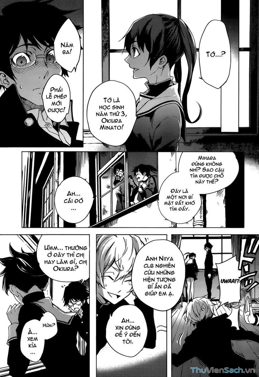 Truyện Tranh Hội Chứng Mất Trí Nhớ Của Thiếu Nữ Hoàng Hôn trang 7