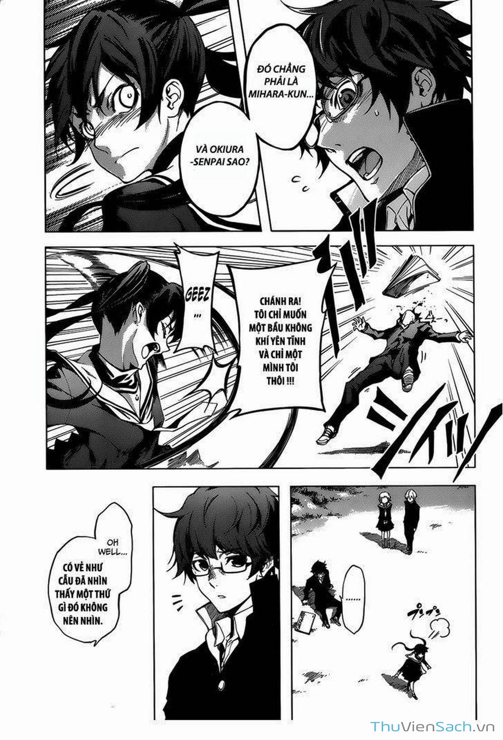 Truyện Tranh Hội Chứng Mất Trí Nhớ Của Thiếu Nữ Hoàng Hôn trang 7