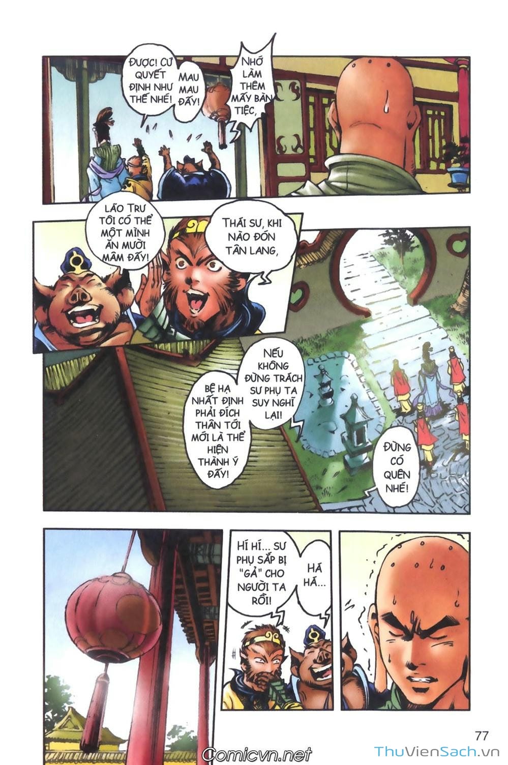 Truyện Tranh Tây Du Ký (Màu) trang 5