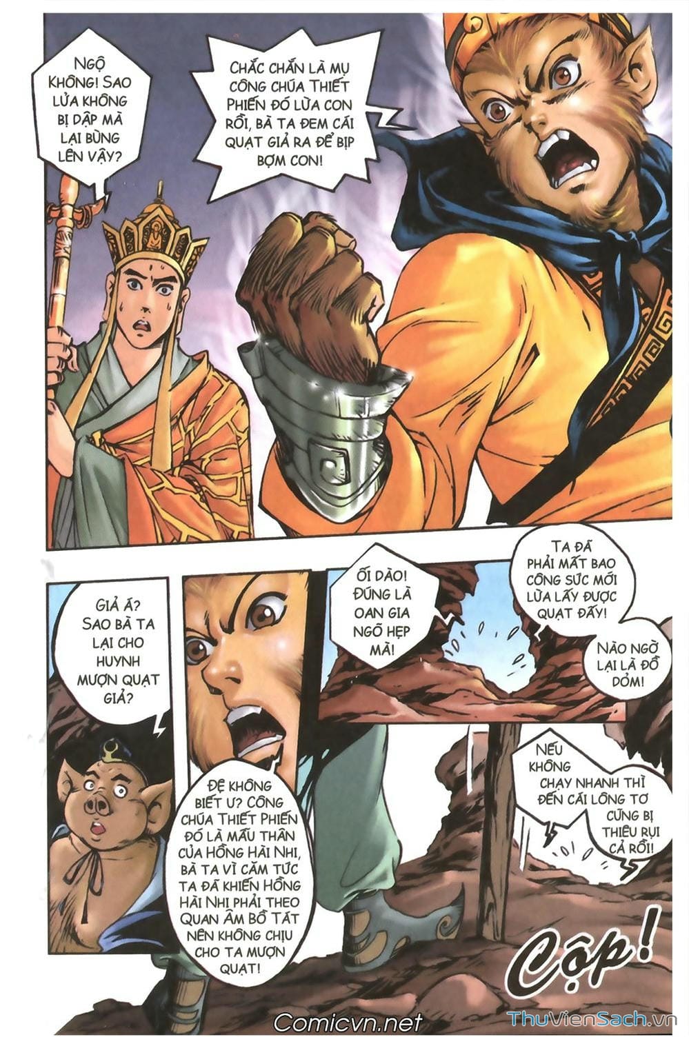 Truyện Tranh Tây Du Ký (Màu) trang 5