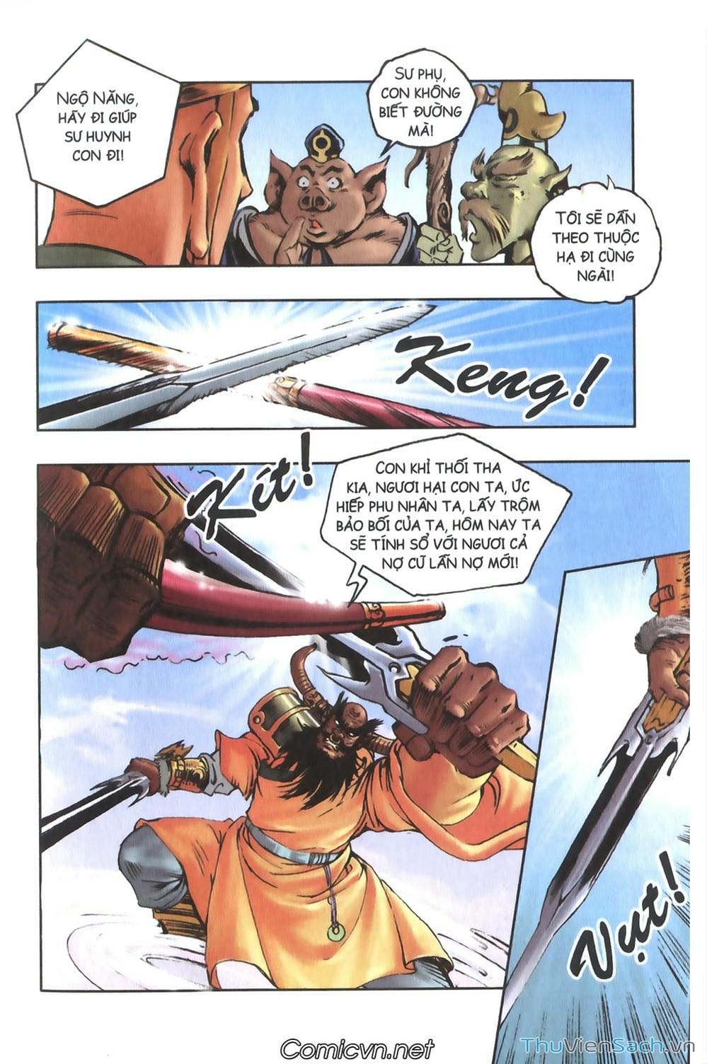 Truyện Tranh Tây Du Ký (Màu) trang 5