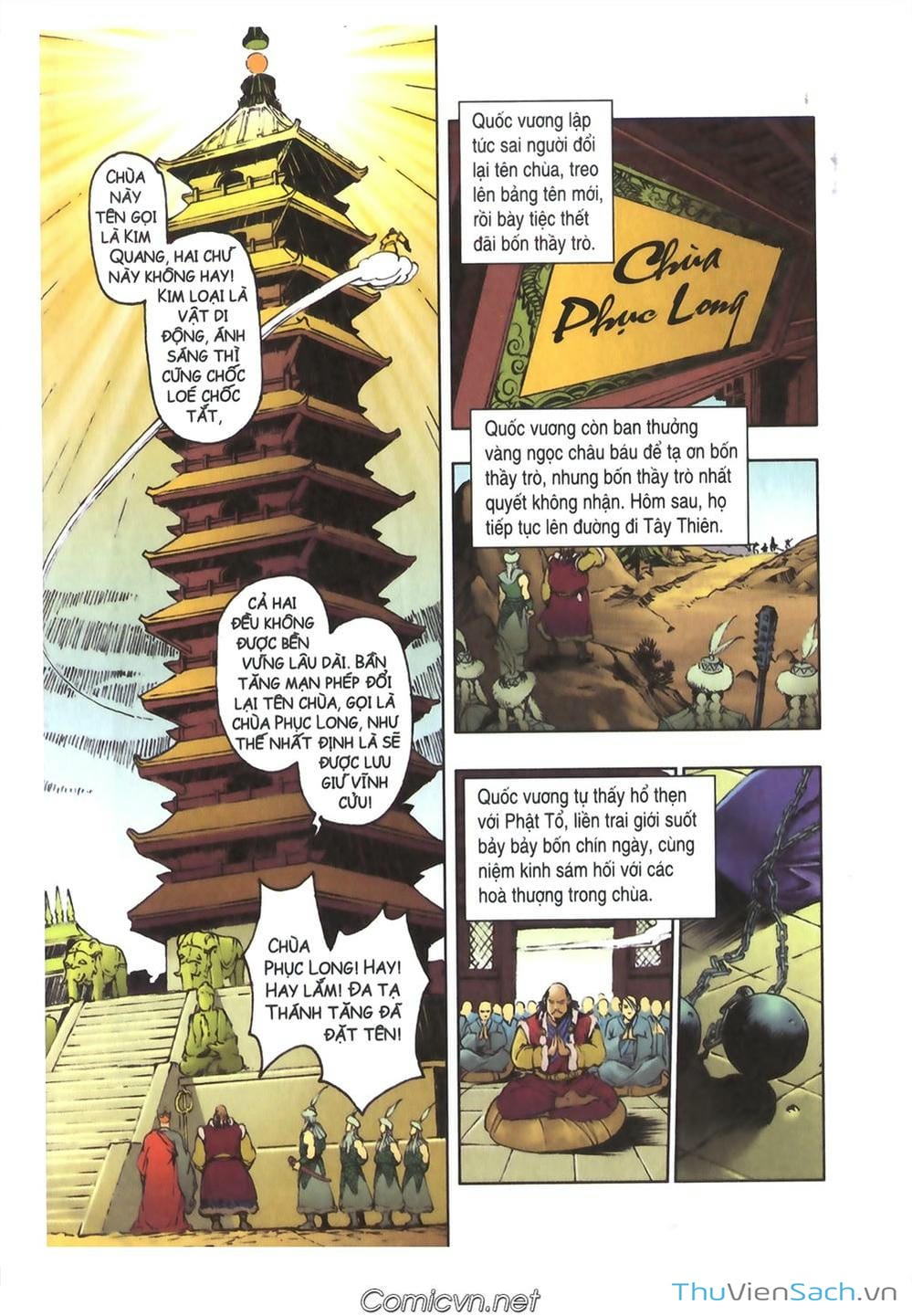 Truyện Tranh Tây Du Ký (Màu) trang 5
