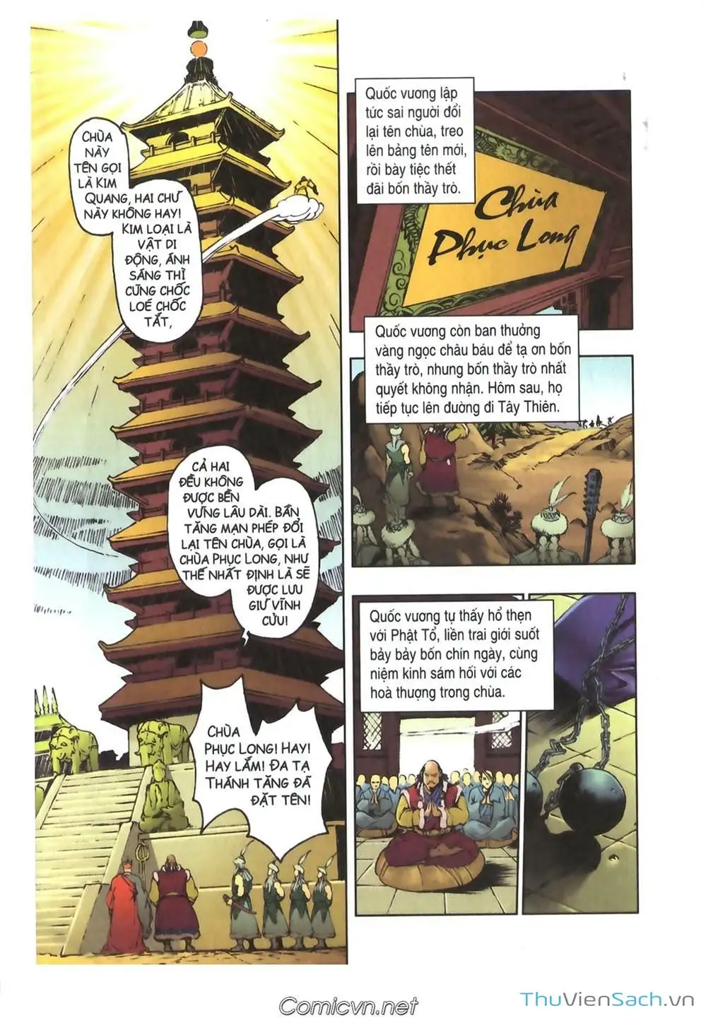 Truyện Tranh Tây Du Ký (Màu) trang 5