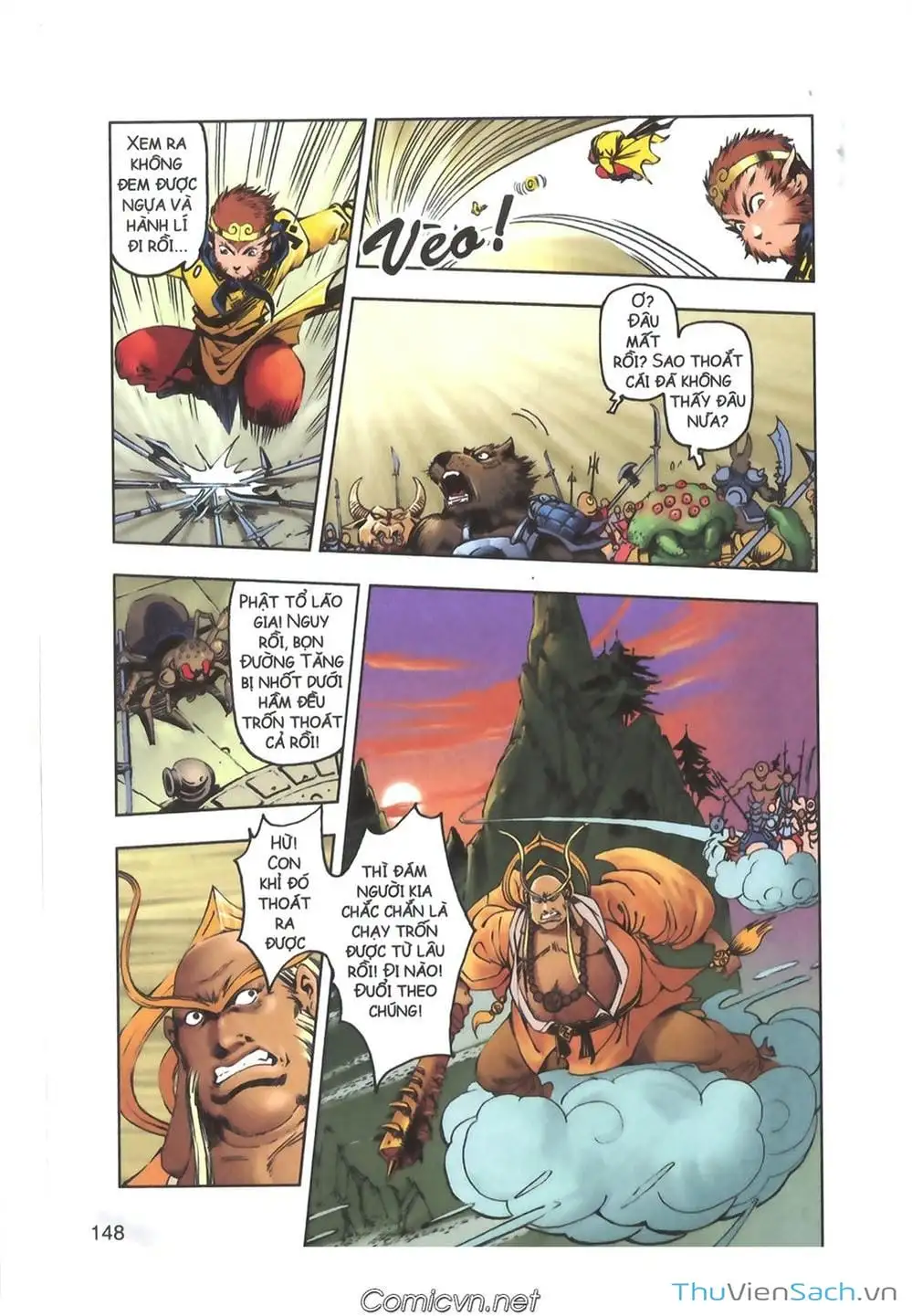 Truyện Tranh Tây Du Ký (Màu) trang 5