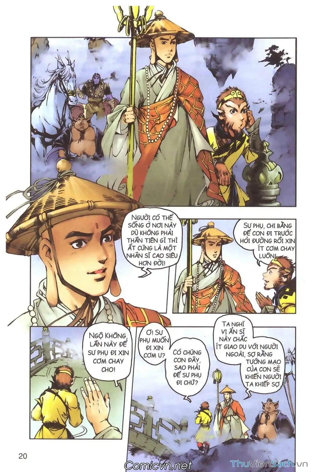 Truyện Tranh Tây Du Ký (Màu) trang 5