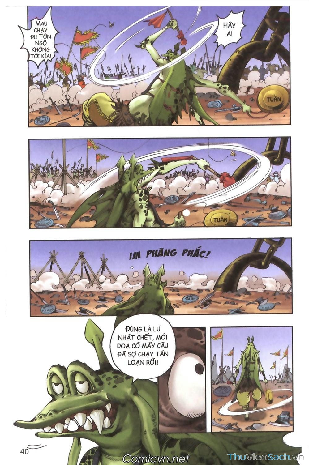 Truyện Tranh Tây Du Ký (Màu) trang 5