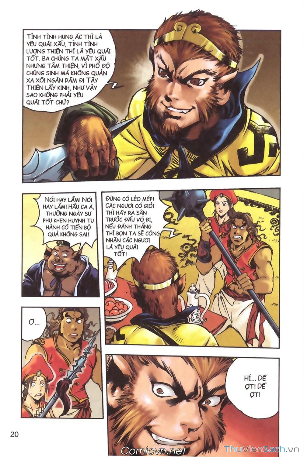 Truyện Tranh Tây Du Ký (Màu) trang 5