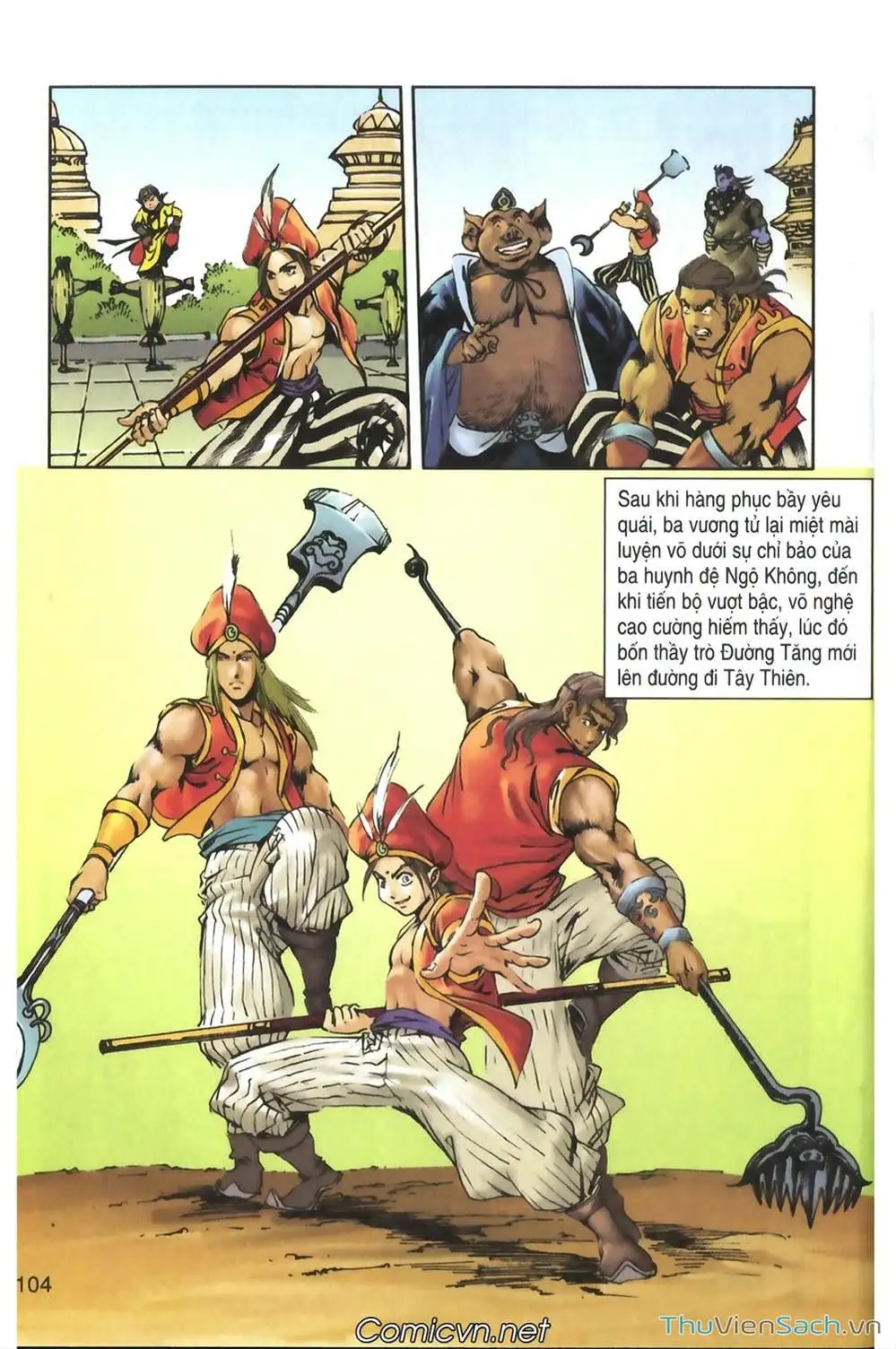 Truyện Tranh Tây Du Ký (Màu) trang 5