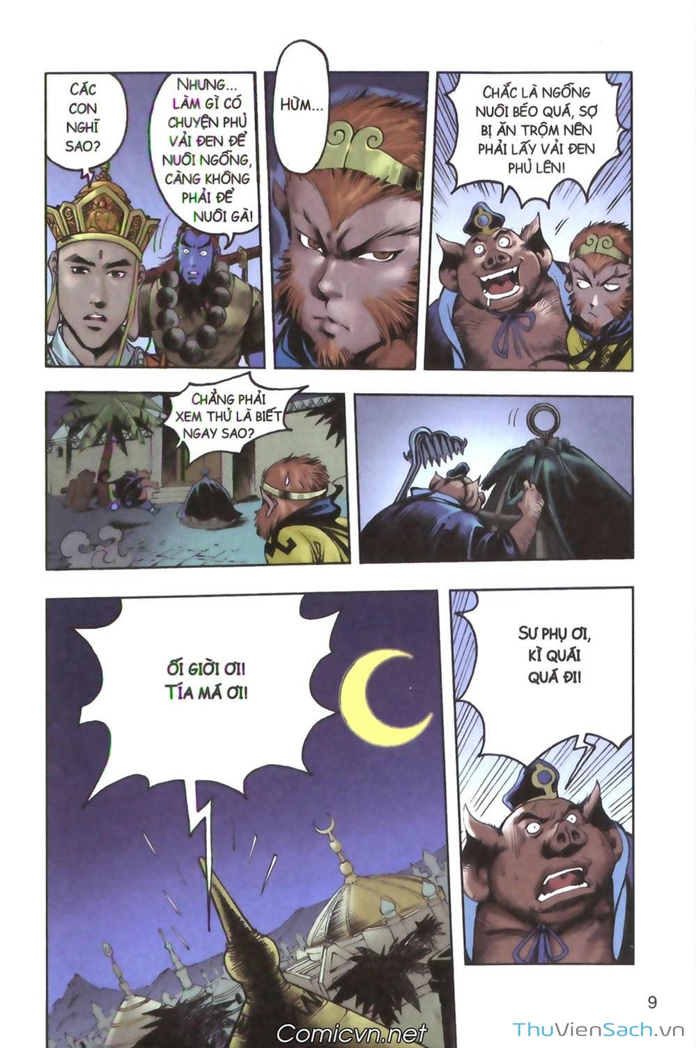 Truyện Tranh Tây Du Ký (Màu) trang 5
