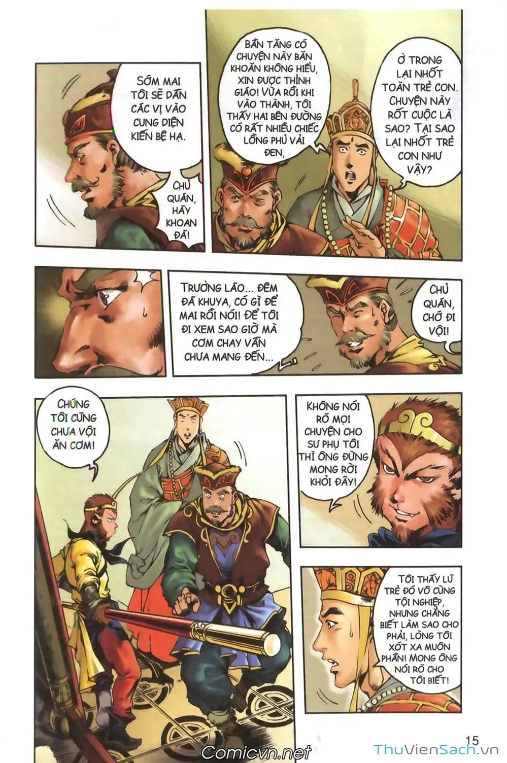 Truyện Tranh Tây Du Ký (Màu) trang 5