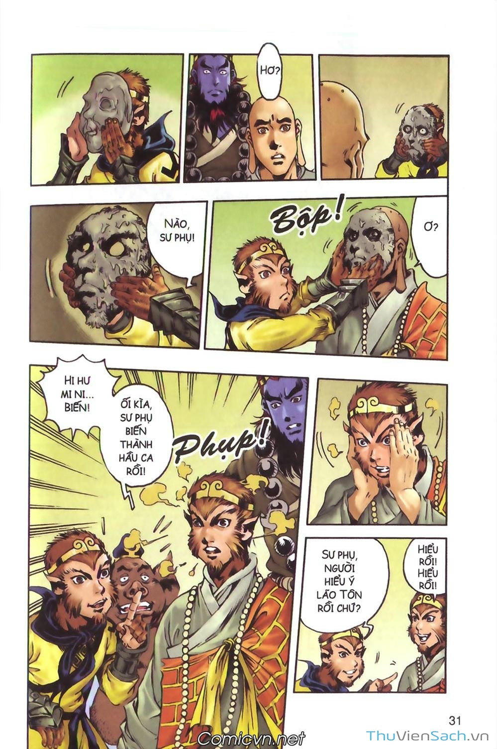 Truyện Tranh Tây Du Ký (Màu) trang 5