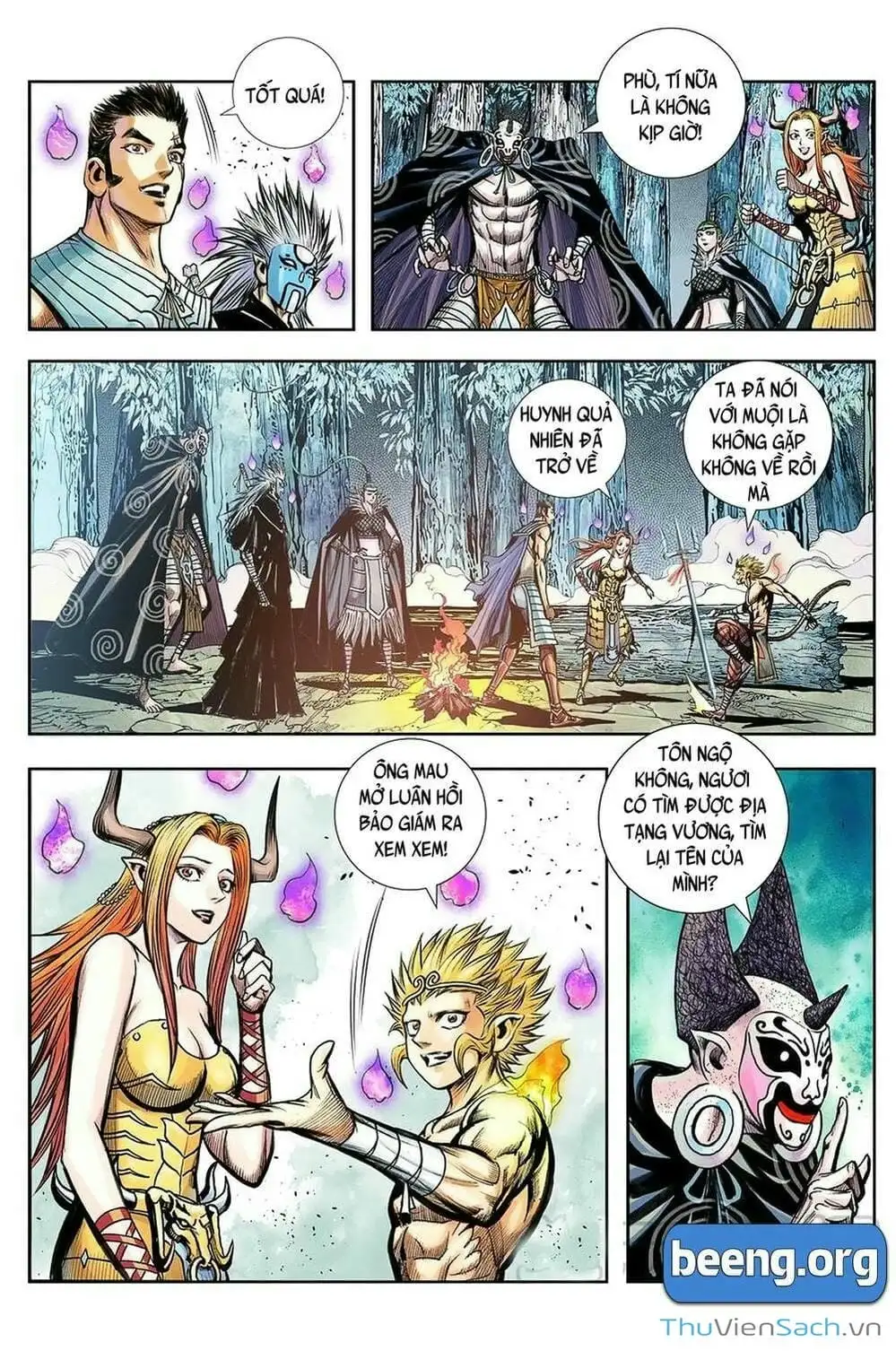 Truyện Tranh Tây Du trang 5