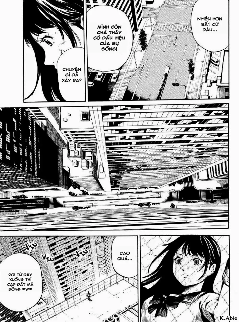 Truyện Tranh Đối Đầu Với Trọng Lực - Tenkuu Shinpan trang 4