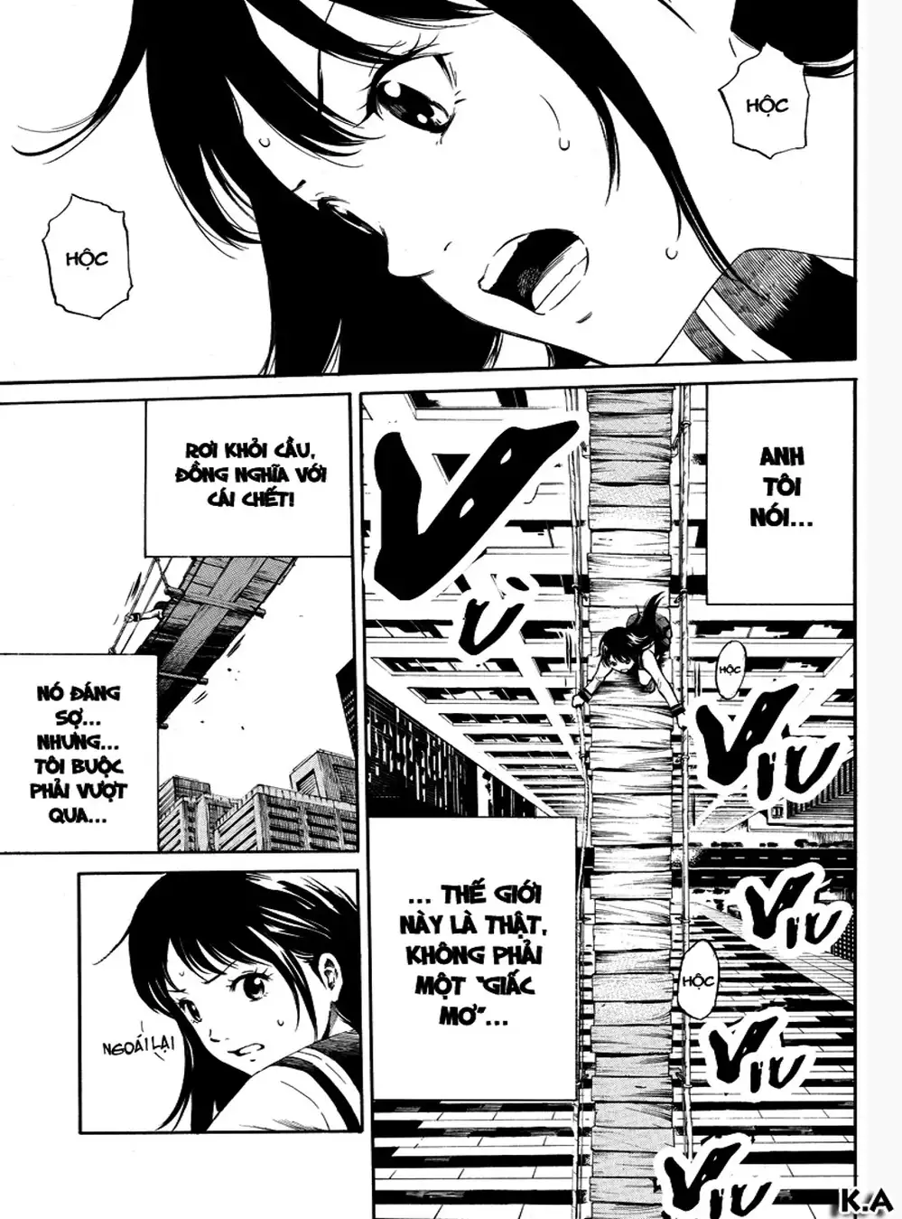 Truyện Tranh Đối Đầu Với Trọng Lực - Tenkuu Shinpan trang 4