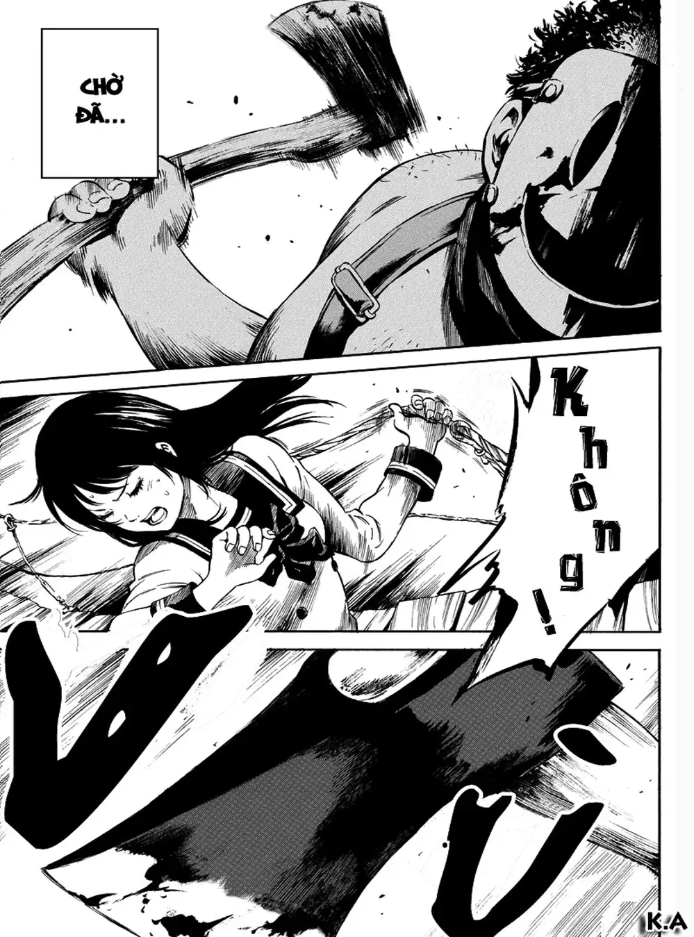 Truyện Tranh Đối Đầu Với Trọng Lực - Tenkuu Shinpan trang 4