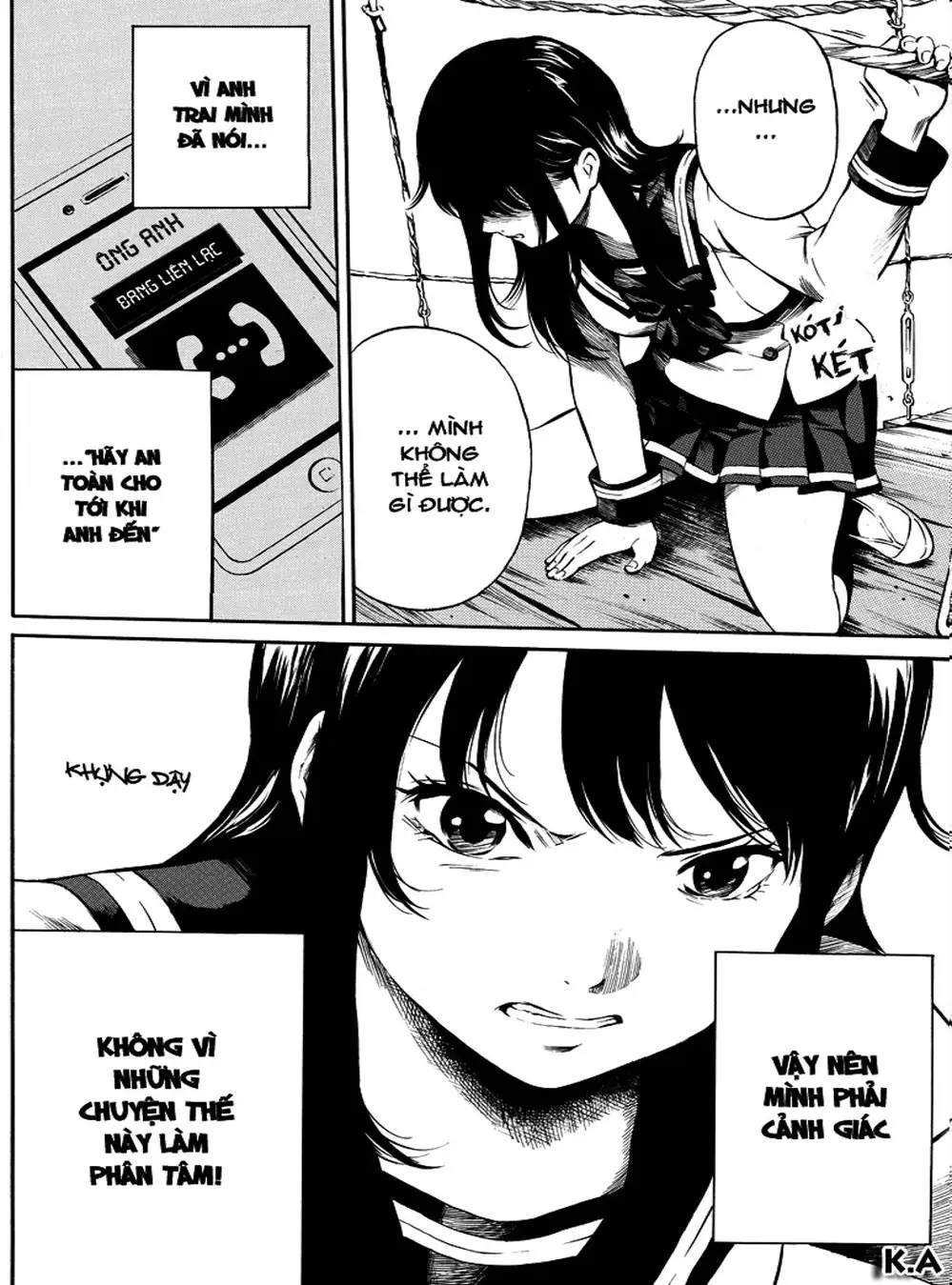 Truyện Tranh Đối Đầu Với Trọng Lực - Tenkuu Shinpan trang 4